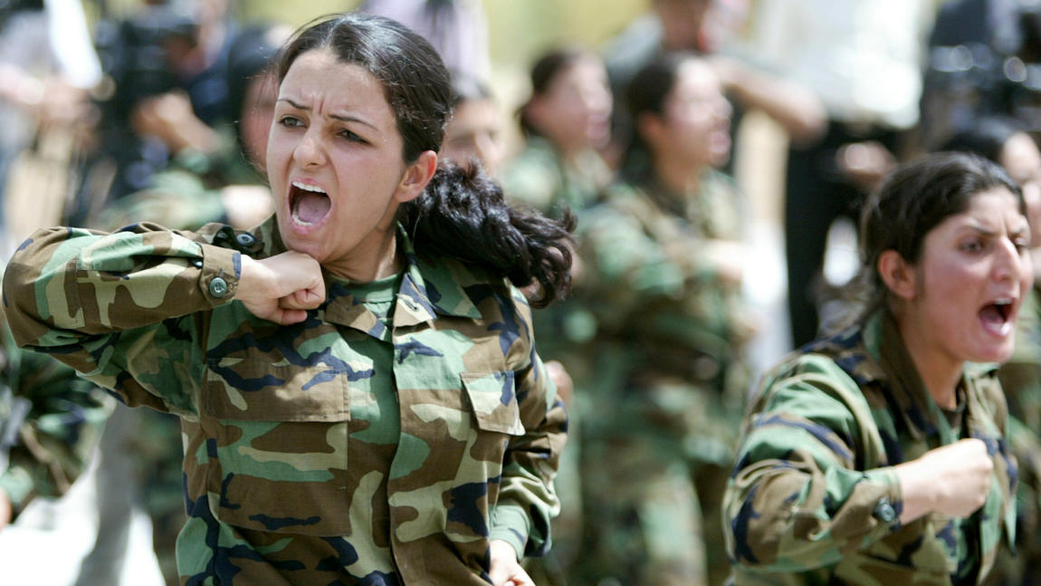 Kurdish-Chick-Fighters
